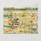 Old map Kanto Postkarte (Vorderseite)