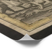 Old Map of Africa, Africa Print, 1737 Poster (Ecke)