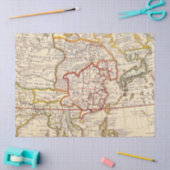 Old Map Series 1 Design 3 Seidenpapier (Basteln)