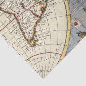 Old Map Series 1 Design 5 Seidenpapier (Detail)