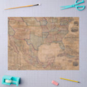 Old Map Series 1 Design 8 Seidenpapier (Basteln)