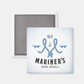 Old Mariner Poster Magnet (Vorderseite/Rückseite)