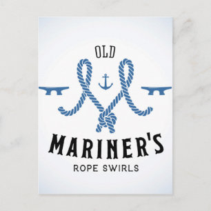 Old Mariner Poster Postkarte
