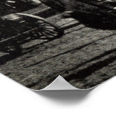 Old Market Charleston SC Vintag 1910 Poster (Ecke)