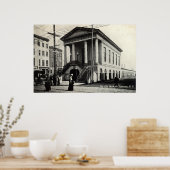 Old Market Charleston SC Vintag 1910 Poster (Küche)