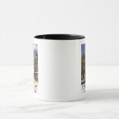 Old Market Hall View British Railposter Tasse (Zentrum)