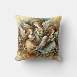Old Master Style Angels Art Throw Kissen