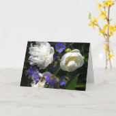 Old Masters Garden Note Card Karte (Gelbe Blume)