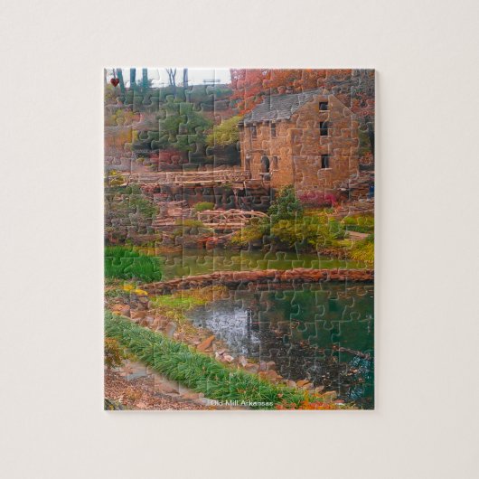 Old Mill Arkansas Puzzle (Vertikal)