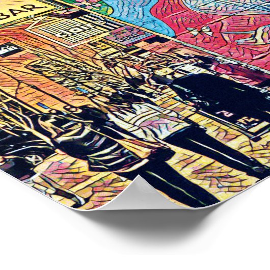 Old Mill District Bend, Oregon Art Print Poster (Ecke)