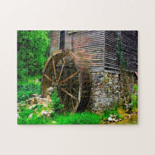 Old Mill Gatlinburg Tennessee. Puzzle