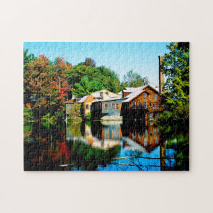 Old Mill New Hampshire. Puzzle