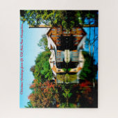 Old Mill New Hampshire. Weihnachtsgrüße Puzzle (Vertikal)