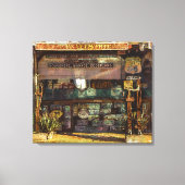 Old Mining Town Souvenir Shack Leinwanddruck (Vorderseite)