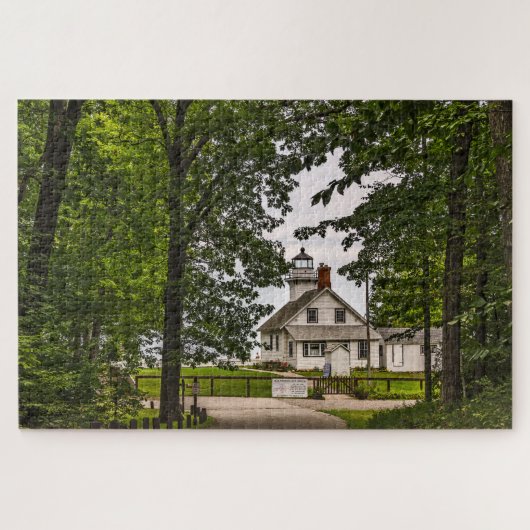 Old Mission Lighthouse Puzzle (Horizontal)