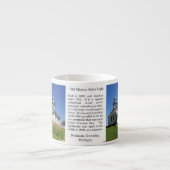 Old Mission Point Lighthouse Espresso Tasse (Vorderseite)