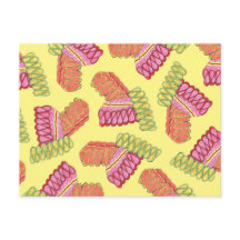 Old modische Ribbon Candy Weihnachten Sweet Shop