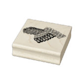 Old modische Ribbon Candy Weihnachten Sweet Shop Gummistempel (Stempel)