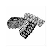 Old modische Ribbon Candy Weihnachten Sweet Shop Gummistempel (Prägung)