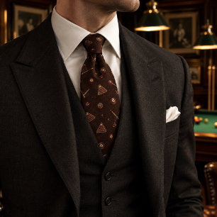 Old Money Billard Queue Gentleman's Krawatte