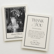 Old Money Black and White Wedding