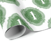 Old Money Pattern Geschenkpapier (Rolleneckpunkt)