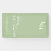 Old Money Wedding Reception Decor Banner (Horizontal)