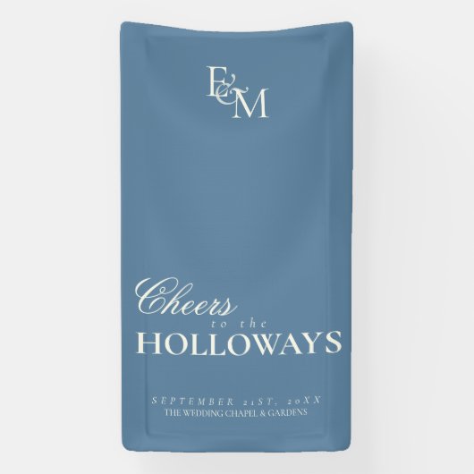 Old Money Wedding Reception Decor Banner (Vertikal)