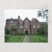 Old Moseley Hall 17. Jahrhundert Englisch Bauernho Postkarte (Vorderseite)