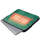 Old Motel Laptopschutzhülle (Vorne Knopf)