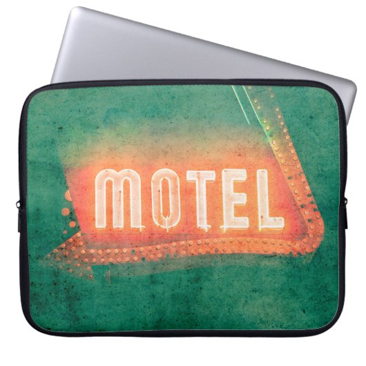 Old Motel Laptopschutzhülle (Vorderseite)