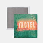 Old Motel Magnet (Vorderseite/Rückseite)