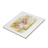 Old Mrs Rabbit (Little Red Riding Hood) (B Potter) Fliese (Seite)