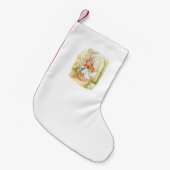 Old Mrs Rabbit (Little Red Riding Hood) (B Potter) Kleiner Weihnachtsstrumpf (Vorderansicht (hängend))