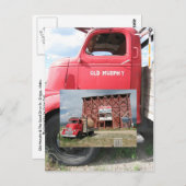 Old Murphy/Spud Drive-In Postkarte (Vorne/Hinten)