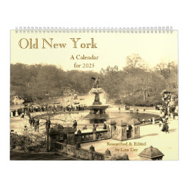 Old New York, A 2025 Calendar Kalender