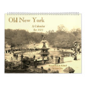 Old New York, A 2025 Calendar Kalender (Titelbild)