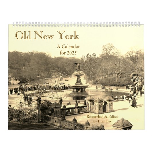 Old New York, A 2025 Calendar Kalender (Titelbild)