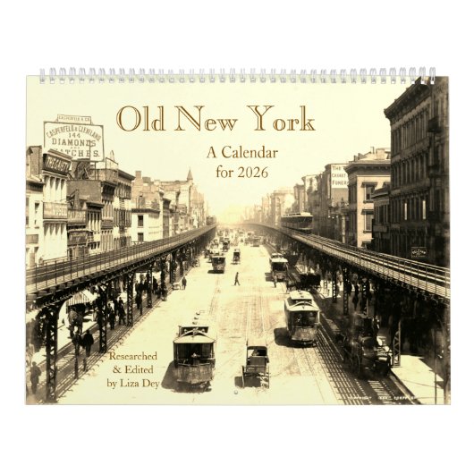 Old New York, A 2026 Calendar Kalender (Titelbild)