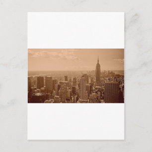 Old New York City Fotograf Postkarte