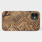 OLD NEWSPAPER Case-Mate iPhone HÜLLE (Rückseite (Horizontal))