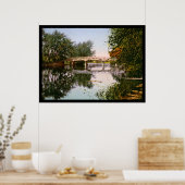 Old North Bridge Concord, MA 1900 Poster (Küche)