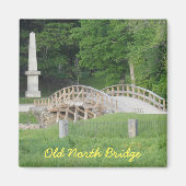 Old North Bridge, Concord, MA Magnet (Vorne)