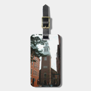 Old North Church in Boston Easy ID Personal Gepäckanhänger