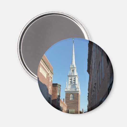 Old North Church Magnet (Vorderseite/Rückseite)