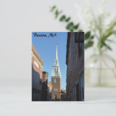 Old North Church Postkarte (Stehend Vorderseite)
