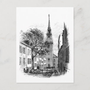 Old North Church Postkarte