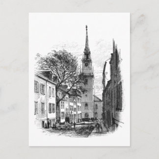 Old North Church Postkarte