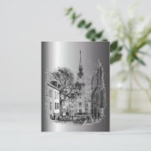 Old North Church Postkarte (Stehend Vorderseite)