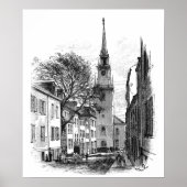 Old North Church Print Poster (Vorne)